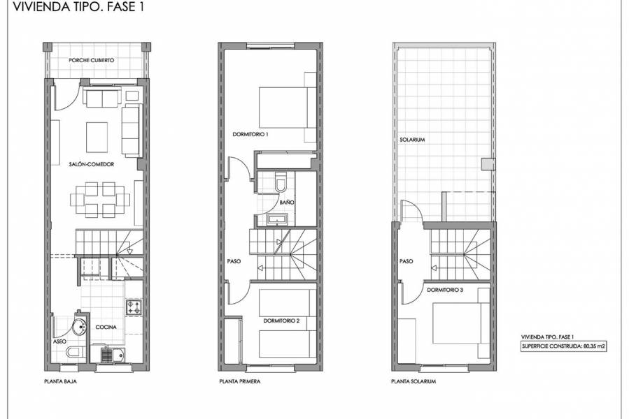 Nueva construcción  - Terraced house - Torre - Pacheco - Torre Pacheco