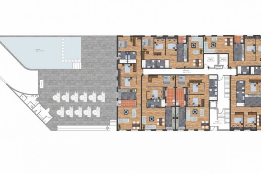 Nueva construcción  - Apartment - Torre - Pacheco - - CENTRO  -
