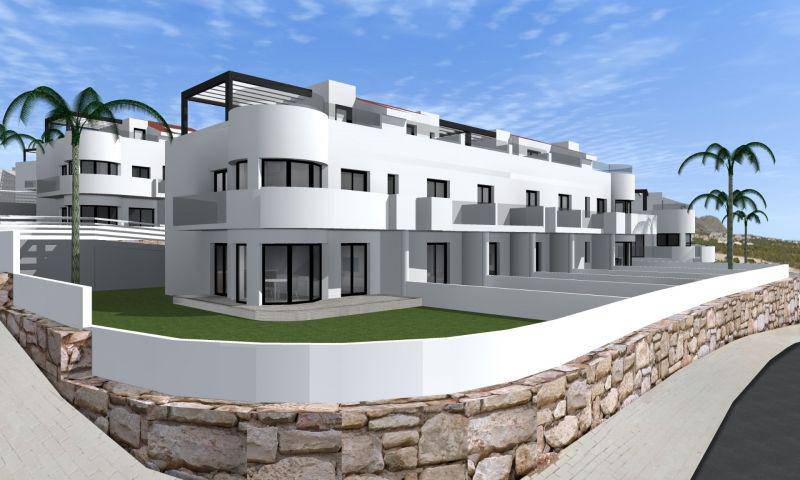 New Build - Terraced house - Finestrat - Balcón de Finestrat-Terra Marina